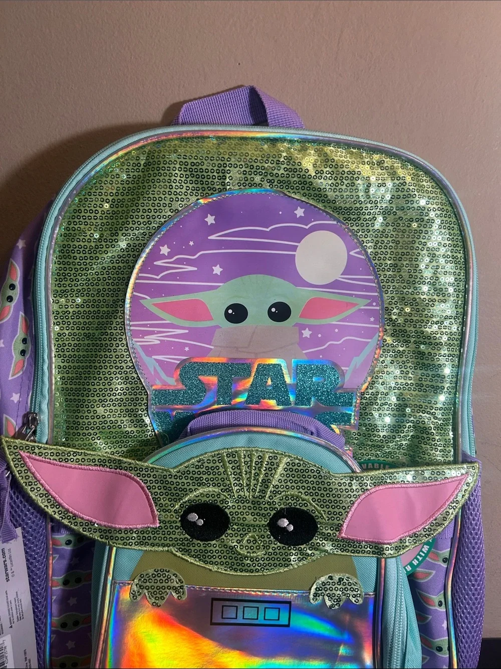 Disney Star Wars The Mandalorian Grogu (Baby Yoda) Backpack School Lunchbox
